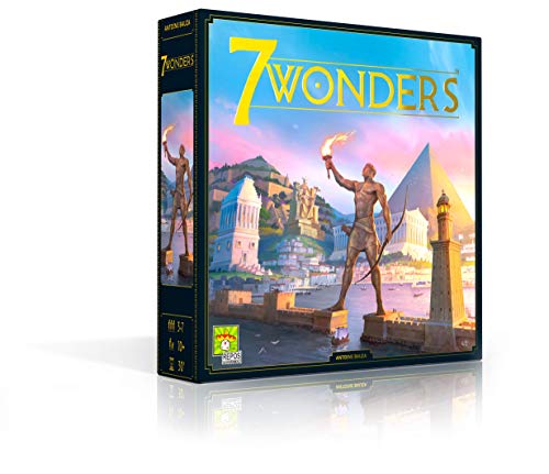 Repos Production, UNBOX NOW, 7 Wonders, Grundspiel, Kennerspiel des Jahres 2011, Strategiespiel, 3-7 Spieler, Ab 10+ Jahren, 30+ Minuten, Deutsch von Repos Production