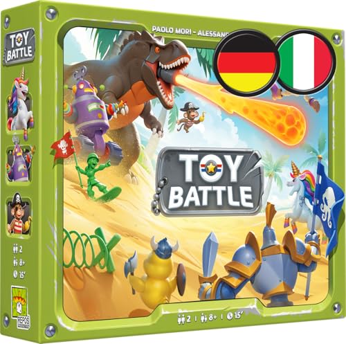 Repos Production, Toy Battle, Familienspiel, Brettspiel, 2 Spieler, ab 8+ Jahren, 15 Minuten, Deutsch von Repos Production