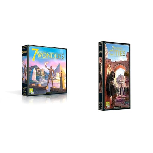Repos Production, - UNBOX NOW, 7 Wonders, Grundspiel, Kennerspiel des Jahres 2011, Strategiespiel, 3-7 Spieler, Deutsch + 7 Wonders – Cities, Erweiterung, Kennerspiel, Strategiespiel, Deutsch Repos Production, - UNBOX NOW, 7 Wonders, Grundspiel, Kennerspiel des Jahres 2011, Strategiespiel, 3-7 Spieler, Deutsch + 7 Wonders – Cities, Erweiterung, Kennerspiel, Strategiespiel, Deutsch von Repos Production