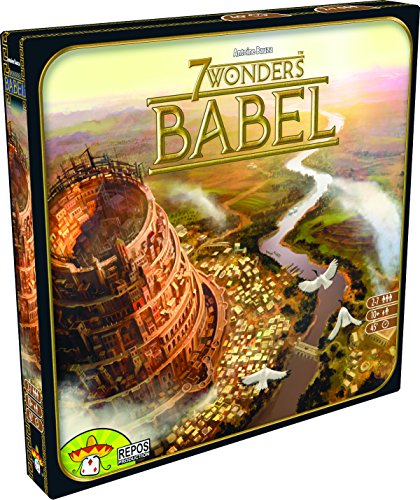 Asmodee 7 Wonders - Babel, Erweiterung, Kennerspiel, Strategiespiel, Deutsch von Asmodee