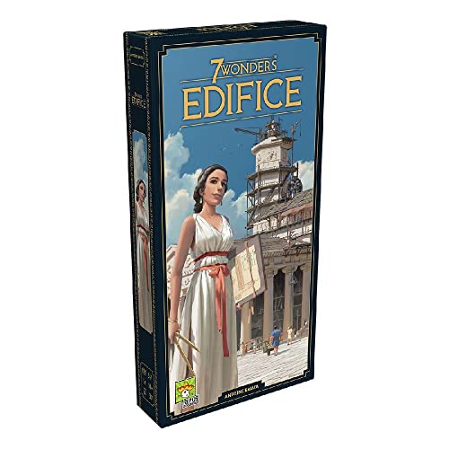 Repos Production | 7 Wonders – Edifice | Erweiterung | Kennerspiel | Strategiespiel | 3-7 Spieler | Ab 10+ Jahren | 30 Minuten | Deutsch von Repos Production