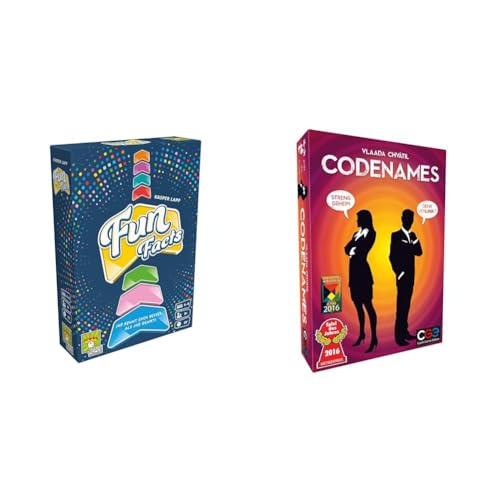 Repos Production | Fun Facts | Partyspiel | Kartenspiel | 4-8 Spieler | Ab 8+ Jahren | 30 Minuten | Deutsch & Asmodee Codenames, Spiel des Jahres 2016, Familienspiel, Ratespiel, Deutsch Repos Production | Fun Facts | Partyspiel | Kartenspiel | 4-8 Spieler | Ab 8+ Jahren | 30 Minuten | Deutsch & Asmodee Codenames, Spiel des Jahres 2016, Familienspiel, Ratespiel, Deutsch von Repos Production