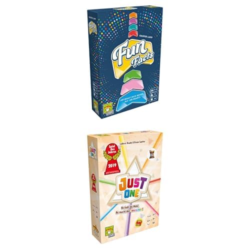 Repos Production Party Bundle, Fun Facts & Just One, Kartenspiele, 4-8/3-7 Spieler, Ab 8+ Jahren, 30/20+ Minuten, Spiel des Jahres 2019, Deutsch Repos Production Party Bundle, Fun Facts & Just One, Kartenspiele, 4-8/3-7 Spieler, Ab 8+ Jahren, 30/20+ Minuten, Spiel des Jahres 2019, Deutsch von Repos Production