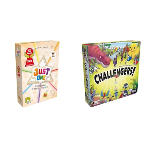 Repos Production Party-Bundle/Just One/Spiel des Jahres 2019/3-7 Spieler/Ab 8+ Jahren / 20+ Minuten + Challengers! / Kennerspiel des Jahres 2023/1-8 Spieler/Ab 8+ Jahren / 45 Minuten/Deutsch Repos Production Party-Bundle/Just One/Spiel des Jahres 2019/3-7 Spieler/Ab 8+ Jahren / 20+ Minuten + Challengers! / Kennerspiel des Jahres 2023/1-8 Spieler/Ab 8+ Jahren / 45 Minuten/Deutsch von Repos Production