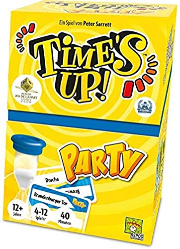 Repos Production | Time's Up! Party | Partyspiel | Ratespiel | 4-12 Spieler | Ab 12+ Jahren | 40+ Minuten | Deutsch von Repos Production