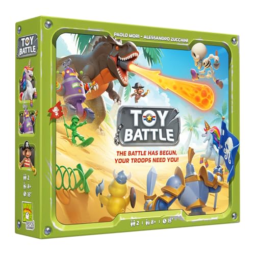 Repos Production Spielzeugkampf, Brettspiel, ab 8 Jahren, für 2 Spieler, über 30 Minuten Spieldauer von Repos Production