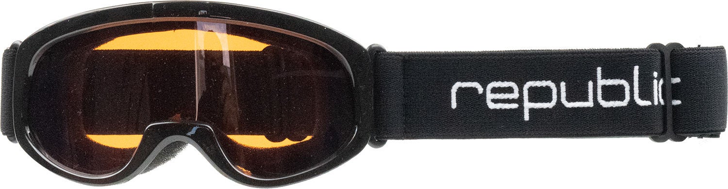 Republic Goggle R610 Kids Skibrille, Black Republic Goggle R610 Kids Skibrille, Black von Republic