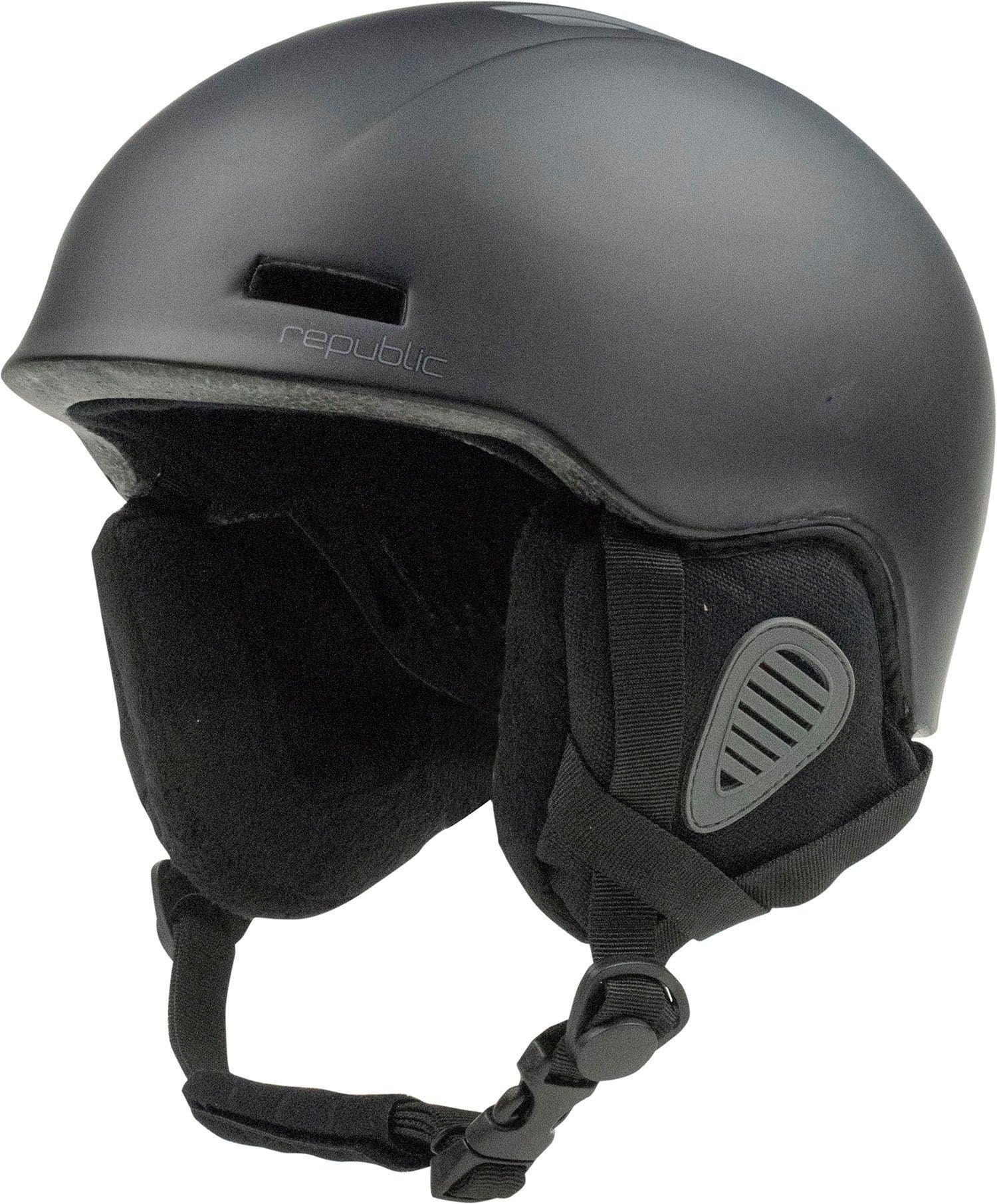 Republic R550 JR Skihelm, Schwarz Republic R550 JR Skihelm, Schwarz von Republic
