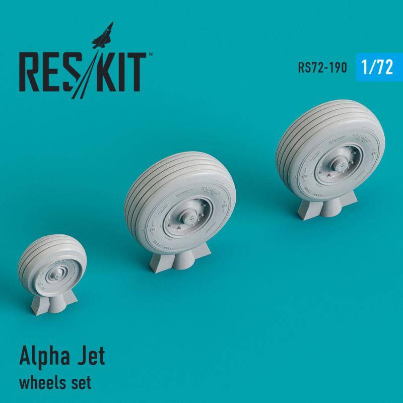 Alpha Jet wheels set von ResKit Models