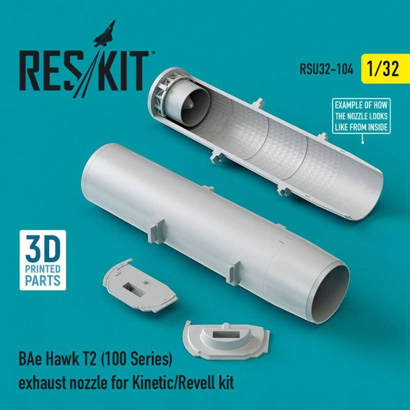 BAe Hawk T2 (100 Series) exhaust nozzle for Kinetic/Revell kit von ResKit Models