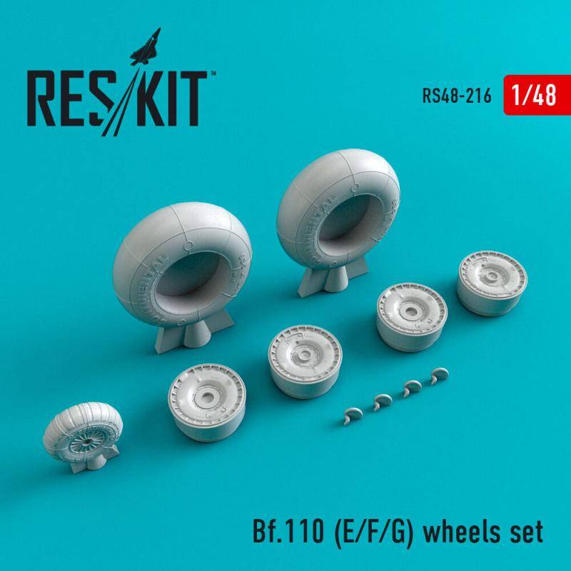 Bf.110 (E,F,G) wheels set von ResKit Models