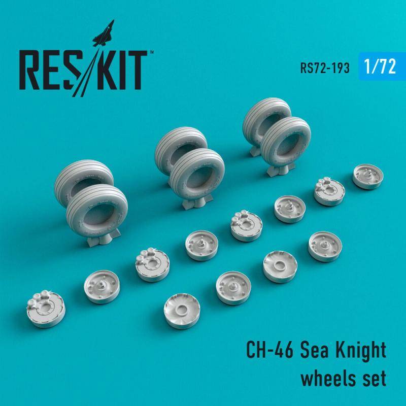 CH-46 Sea Knight wheels set von ResKit Models