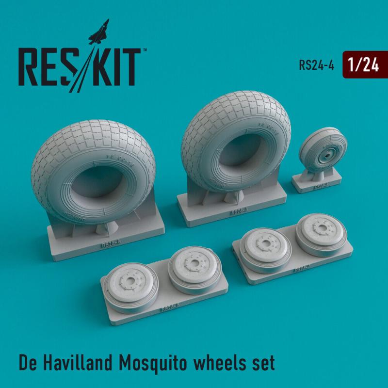 DH.98 Mosquito wheels set DH.98 Mosquito wheels set von ResKit Models