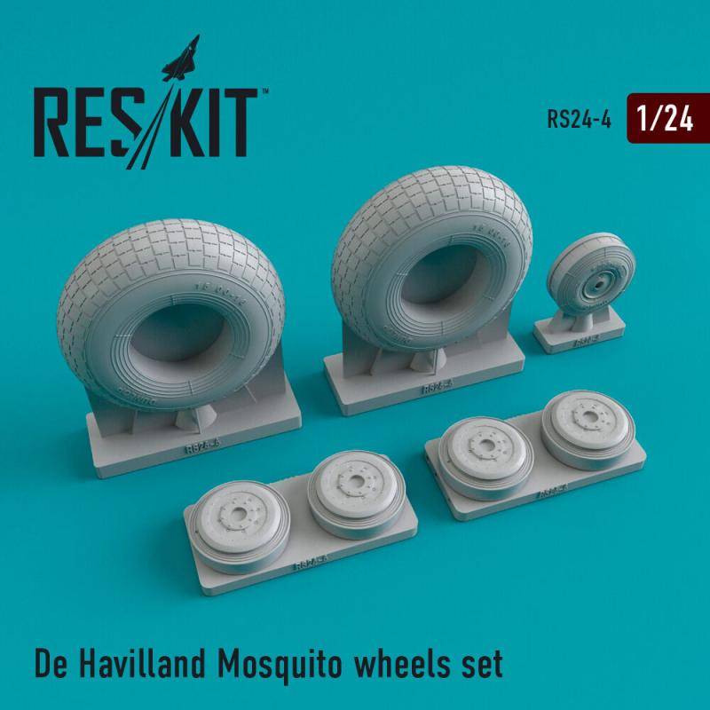 DH.98 Mosquito wheels set von ResKit Models