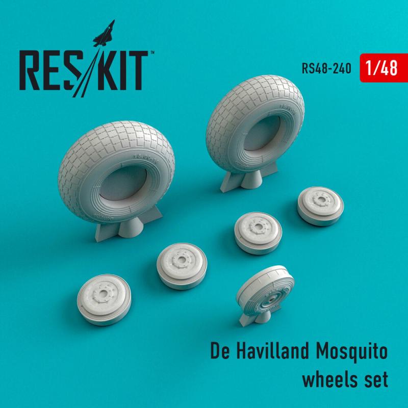 DH.98 Mosquito wheels set DH.98 Mosquito wheels set von ResKit Models