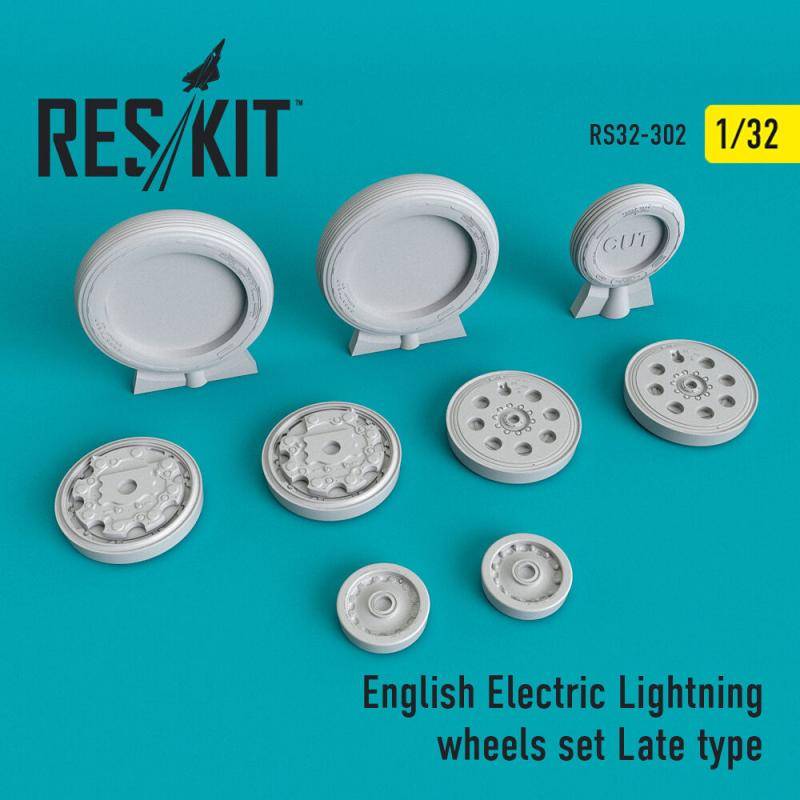 EE Lightning wheels set (late type) von ResKit Models