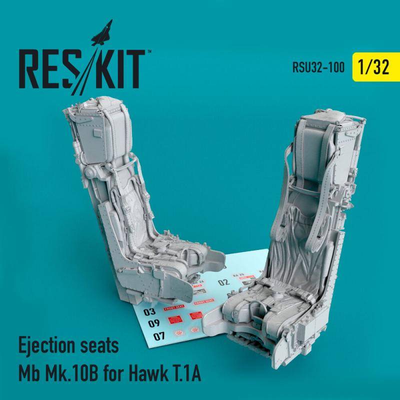 Ejection seats Mb Mk.10B for Hawk T.1A (3D Printed) von ResKit Models