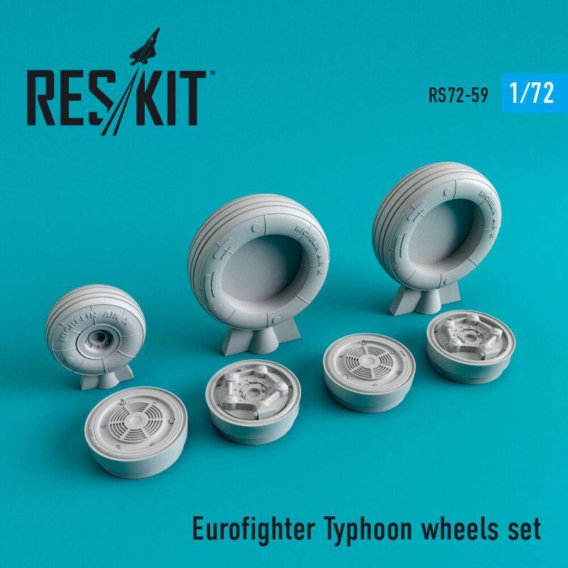 Eurofighter Typhoon wheels set von ResKit Models