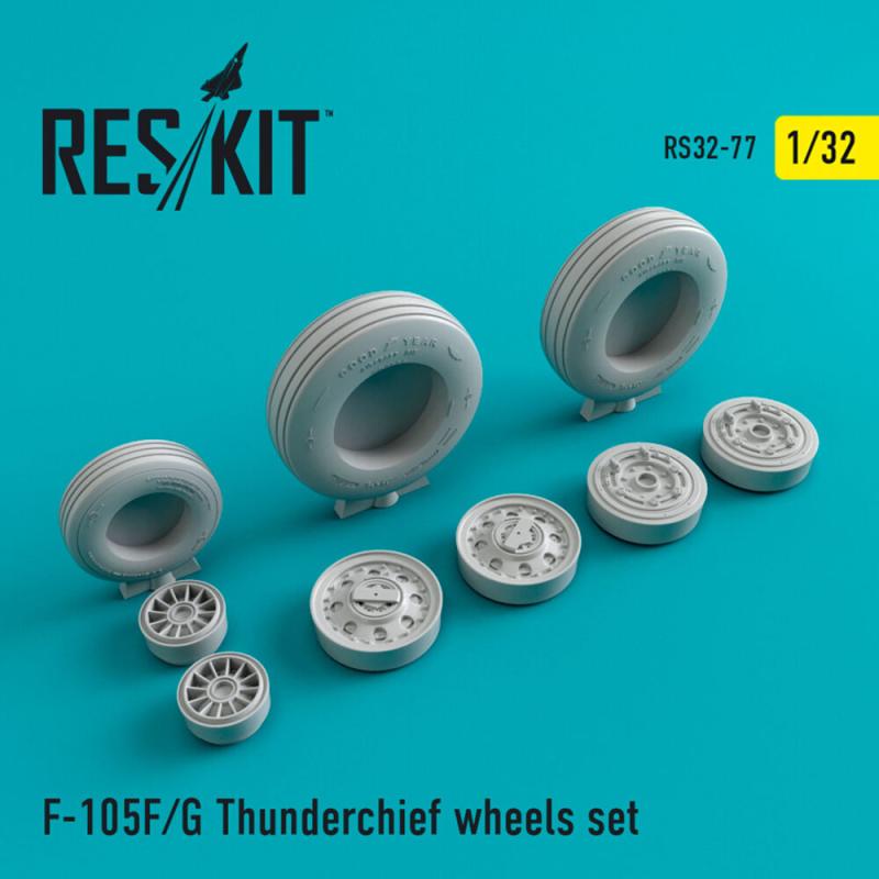 F-105 (F,G) Thunderchief wheels set von ResKit Models