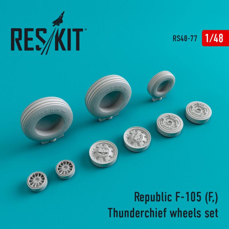 F-105F Thunderchief wheels set F-105F Thunderchief wheels set von ResKit Models