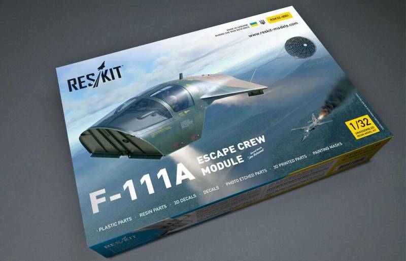 F-111A Escape Pod (Crew Module) resin model kit von ResKit Models