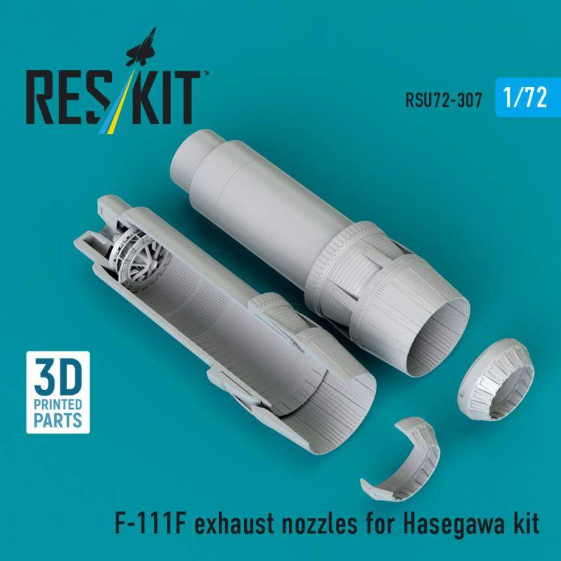 F-111F - Exhaust nozzles (3D Printed) [Hasegawa] von ResKit Models
