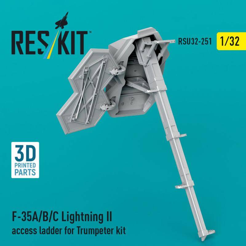 F-35A/B/C Lightning II - Access ladder [Trumpeter] (3D Printed) von ResKit Models