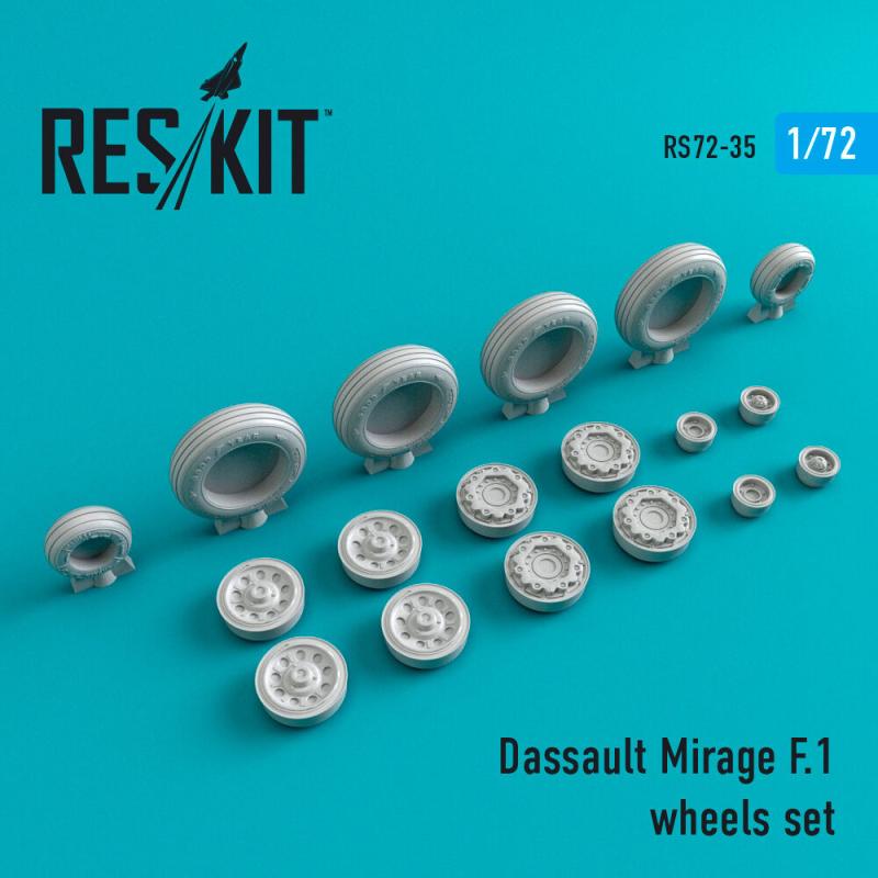 Mirage F.1 wheels set Mirage F.1 wheels set von ResKit Models