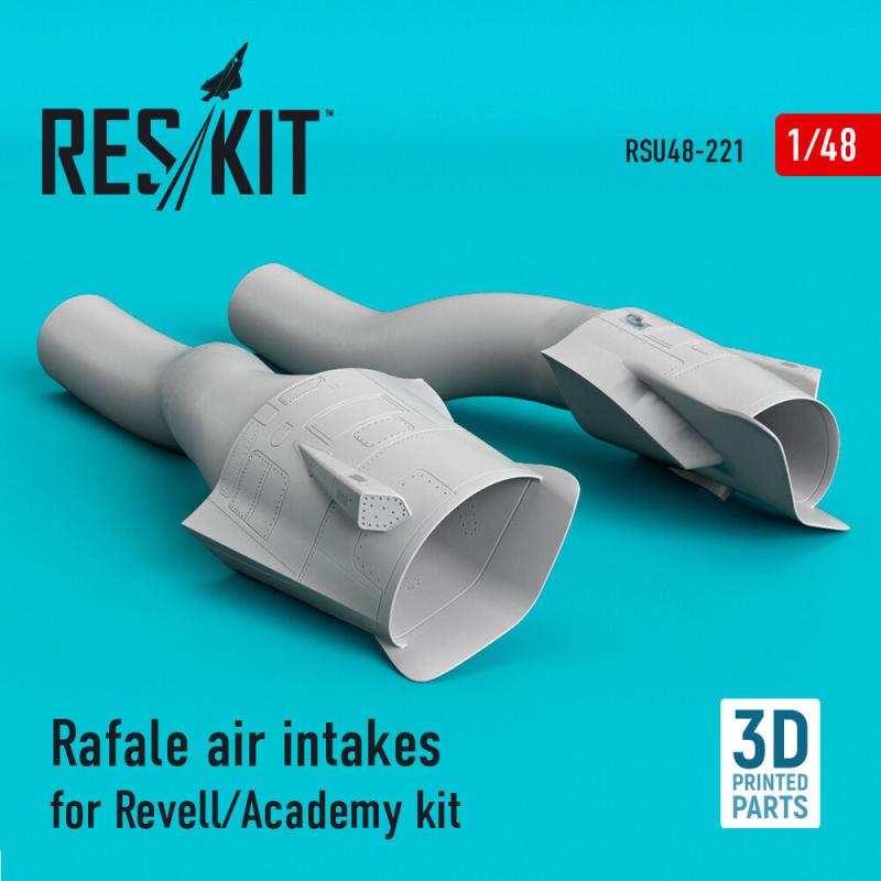 Rafale air intakes [Revell/Academy] (3D Printed) von ResKit Models