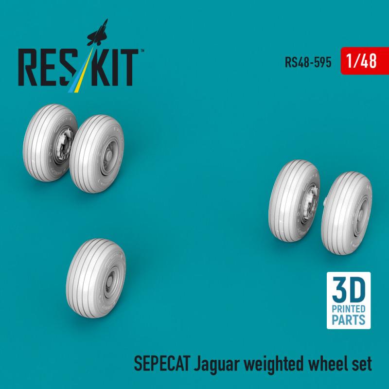 SEPECAT Jaguar  - Weighted wheel set (3D Printed) von ResKit Models