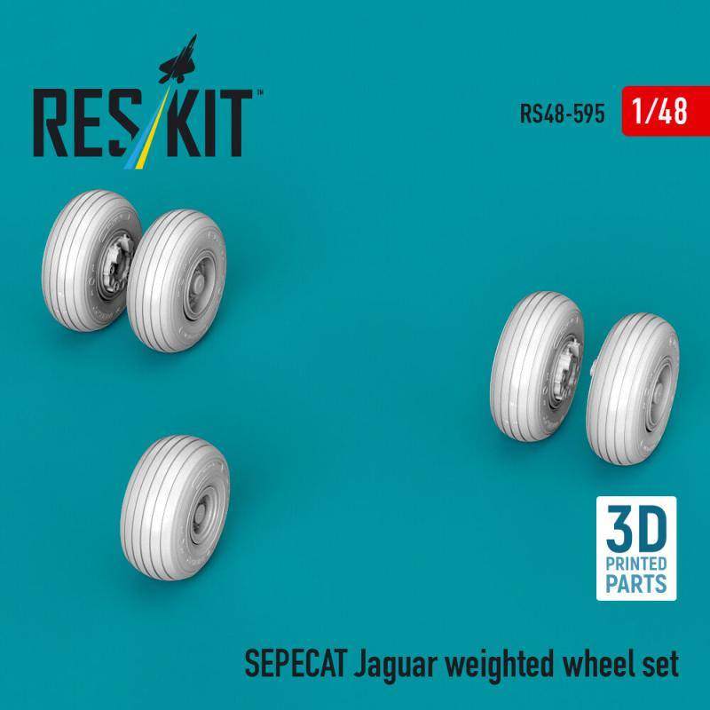 SEPECAT Jaguar  - Weighted wheel set (3D Printed) von ResKit Models