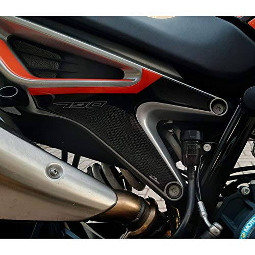 Resin Bike Aufkleber für Motorrad Kompatibel mit KTM Duke 790 2019 2020. Seitliche Unterbodenschutzabdeckungen vor Stößen und Kratzern. Paar 3D-Harzklebstoff - Stickers - Made in Italy von Resin Bike