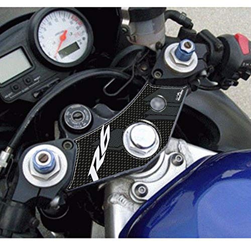 Resin Bike Aufkleber für Motorrad Kompatibel mit Yamaha R6 1999-2002. Schutz Gabel Lenkung vor Stößen und Kratzern. 3D-Aufkleber-Set mit Harzbeschichtung. Stickers - Made in Italy von Resin Bike