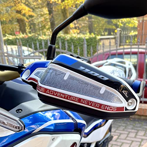 Resin Bike Aufkleber für Motorrad Kompatibel mit CRF1100L Africa Twin Adventure Sports 2021. Handschutz vor Stößen und Kratzern. Paar 3D-Harzklebstoff - Stickers - Made in Italy Resin Bike Aufkleber für Motorrad Kompatibel mit CRF1100L Africa Twin Adventure Sports 2021. Handschutz vor Stößen und Kratzern. Paar 3D-Harzklebstoff - Stickers - Made in Italy von Resin Bike