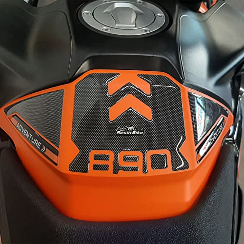 Resin Bike Aufkleber für Motorrad Kompatibel mit KTM 890 Adventure R 2021. Tankabdeckung vor Stößen und Kratzern. 3D-Harzklebstoff. Motorrad-Gadget - Stickers - Made in Italy Resin Bike Aufkleber für Motorrad Kompatibel mit KTM 890 Adventure R 2021. Tankabdeckung vor Stößen und Kratzern. 3D-Harzklebstoff. Motorrad-Gadget - Stickers - Made in Italy von Resin Bike