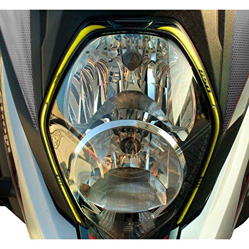 Resin Bike Aufkleber für Motorrad Kompatibel mit Suzuki V-Strom 650 2017-2021. Frontschutzgitter vor Stößen und Kratzern. 3D-Harzklebstoff – Stickers - Made in Italy von Resin Bike