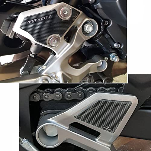 Resin Bike Motorrad-Aufkleber, kompatibel mit Yamaha MT 09 2013 2020, Fersenpolster vor Stößen und Kratzern, Paar 3D-Aufkleber aus geharzt für in Carbon-Effekt Resin Bike Motorrad-Aufkleber, kompatibel mit Yamaha MT 09 2013 2020, Fersenpolster vor Stößen und Kratzern, Paar 3D-Aufkleber aus geharzt für in Carbon-Effekt von Resin Bike