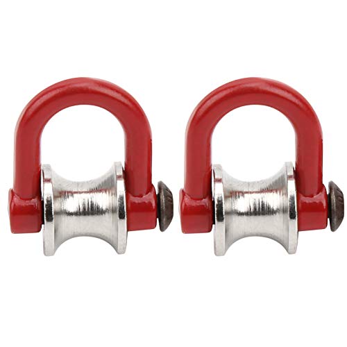 Resefinem 2 PCs RC -Modell Simuliertes Hebelscheibe -Stahldrahtseil ideal für HSP Crawler Cars und andere kompatible RC -Marken Quality Metall Construction Easy Installation Durab (Typ b) von Respicefinem