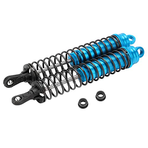 Resefinem 2PCS RC 144 mm ölgefüllte verstellbare Stoßdämpferdämpfer für 1/8 RC -Auto für HSP HPI Axial RC Crawler Off Road Autos aus hochwertiger Aluminiumlegierung mit (Blau) von Respicefinem