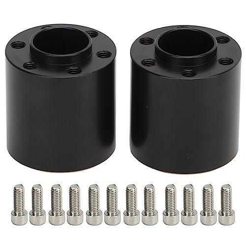 Resefinem 2pcs Hex Hub Messing RC Crawler 1 9 2 2 erweitern Adapter für axiale scx10 Capra für VS4 10 1 10 RC Crawler 9mm 0 4in (22 mm) von Respicefinem