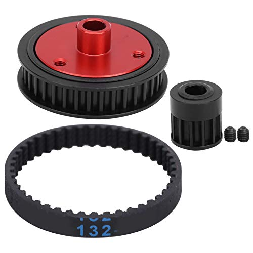 Resefinem Premium RC -Gürtel -Getrieb -Getriebschraube für Fernbedienungsauto -Modifikation 5mm Anpassung für Axial SCX I II VS410 Schwarz (Schwarz) von Respicefinem