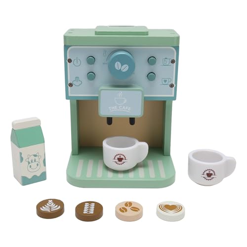 Resefinem Toy Coffee Maker fördert das einfallsreiche Spiel und übt praktische Fähigkeiten ideales Holzkaffeespielzeug für Mädchen und Jungen aus Resefinem Toy Coffee Maker fördert das einfallsreiche Spiel und übt praktische Fähigkeiten ideales Holzkaffeespielzeug für Mädchen und Jungen aus von Respicefinem