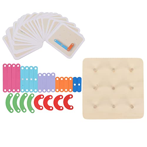 RespiceFinem Letter Construction Puzzle ideal für Kinder über 36 Monate Förderung des Denkens Training Handaugenkoordination mit Buchstabenzahlenform Rätseln in leuchtenden Farben von Respicefinem
