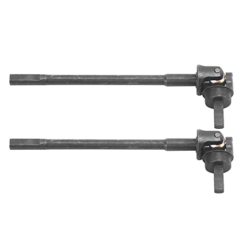 Respicefinem 2 Stück RC-Front-Universalantriebswelle aus gehärtetem Stahl für Axial Capra 1 9 UTB 1 10 RC-Auto. Bietet sanftere Bewegungen, höhere Leistung und effizientere von Respicefinem