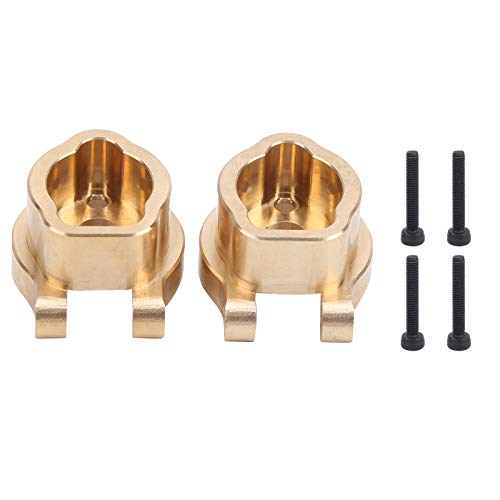 Respicefinem 2 Stück RC Messing Heck C Cup mit 4 Stück Schraubenzubehör Langlebig für 4 6 Crawler Erhöhen Sie die Stabilität des RC-Autos Hergestellt aus hochwertigem Respicefinem 2 Stück RC Messing Heck C Cup mit 4 Stück Schraubenzubehör Langlebig für 4 6 Crawler Erhöhen Sie die Stabilität des RC-Autos Hergestellt aus hochwertigem von Respicefinem