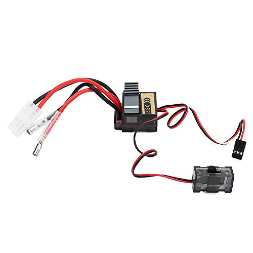 Respicefinem 320A Niederspannungs-ESC-Drehzahlregler, ideal für RC-Autos, Boote und LKWs im Maßstab 1/10, mit Hochfrequenz-Antriebssystem, Überhitzungs- und Niederspannungsschutz, von Respicefinem