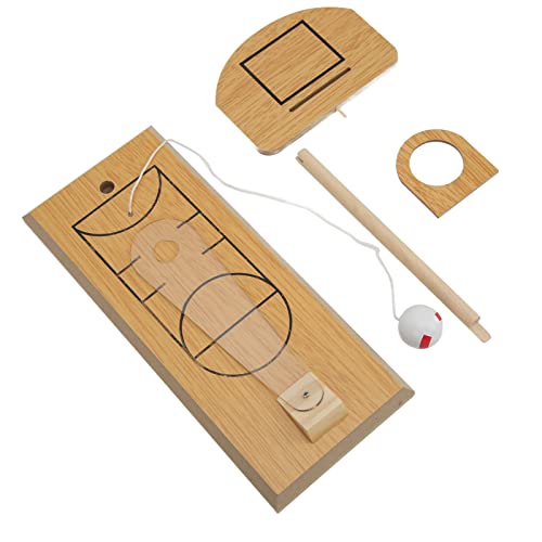 Respicefinem Mini-Basketballspiel-Spielzeug für den Schreibtisch, ideal als für Kinder im Innenbereich, aus hochwertigem, umweltfreundlichem Holz, das die Hand-Augen-Koordination Respicefinem Mini-Basketballspiel-Spielzeug für den Schreibtisch, ideal als für Kinder im Innenbereich, aus hochwertigem, umweltfreundlichem Holz, das die Hand-Augen-Koordination von Respicefinem