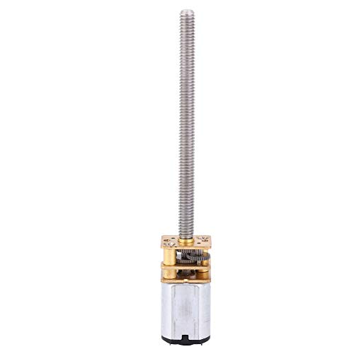 Respicefinem N20 Getriebe Motorschraube Drehzahlreduzierung Motor ideal für mechanische Geräte mit 3V M4 -Spindel und 55 mm Schraube (100) von Respicefinem