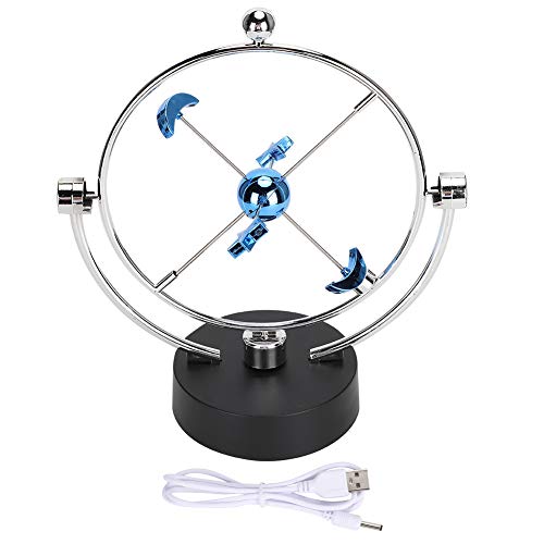 Perpetual -Trinkgeld -Spielzeugstar -Moon -Planetensystem Farbe USB Battery Desktop Skulptur für den Untersuchungsraum Perpetual -Trinkgeld -Spielzeugstar -Moon -Planetensystem Farbe USB Battery Desktop Skulptur für den Untersuchungsraum von Restokki