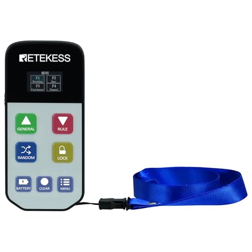 Retekess TM102 Wireless Buzzer, Quiz Buzzer System Host, 3 Antwortmodi, Sperren und Anzeige der Rangliste, Batterie-Erinnerung,für Familientreffen und Spieleabende Retekess TM102 Wireless Buzzer, Quiz Buzzer System Host, 3 Antwortmodi, Sperren und Anzeige der Rangliste, Batterie-Erinnerung,für Familientreffen und Spieleabende von Retekess